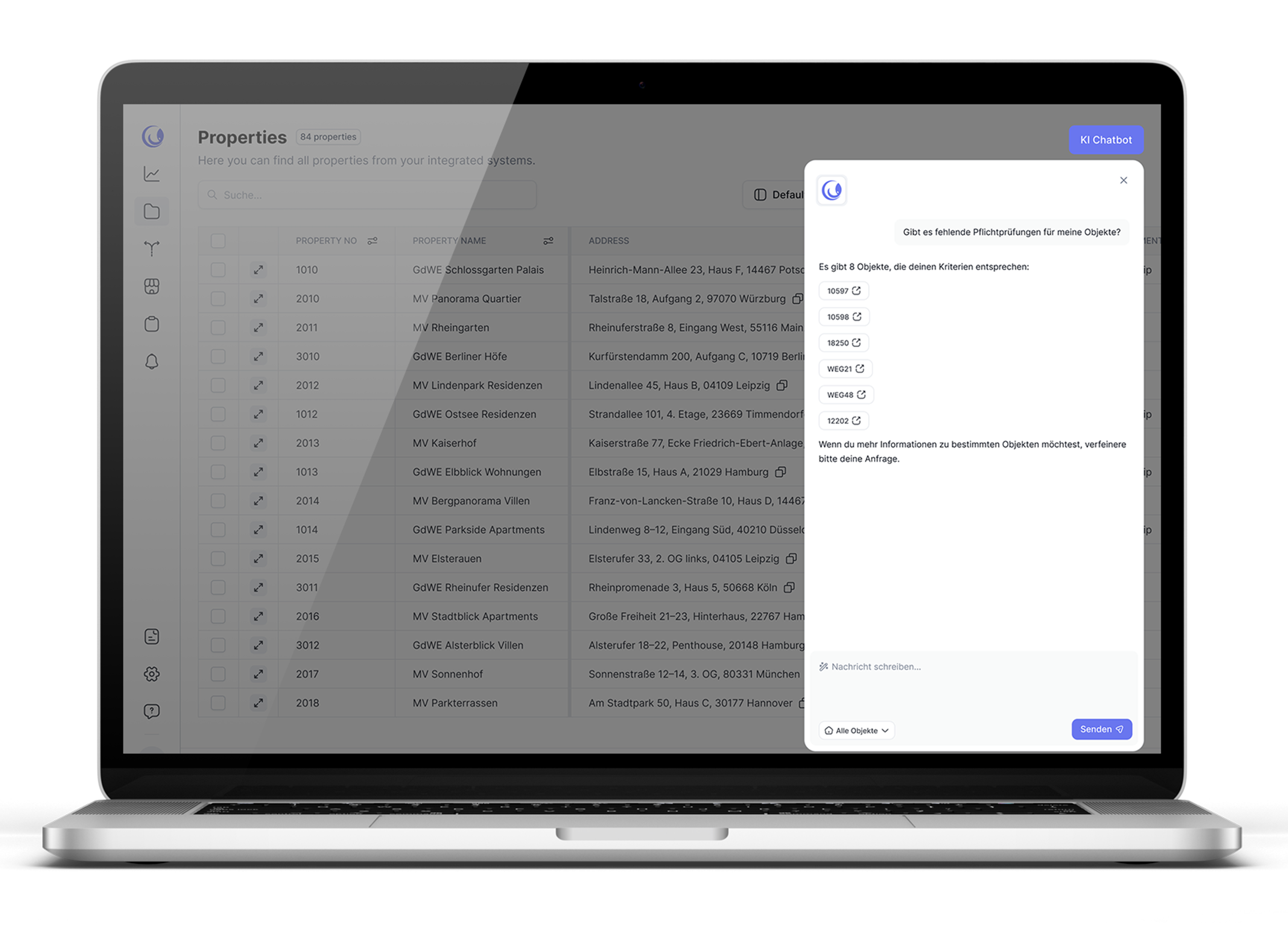 laptop with financial audit screen
